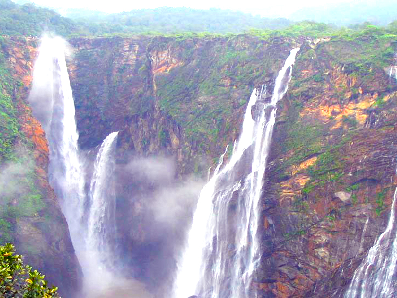 waterfall in India
