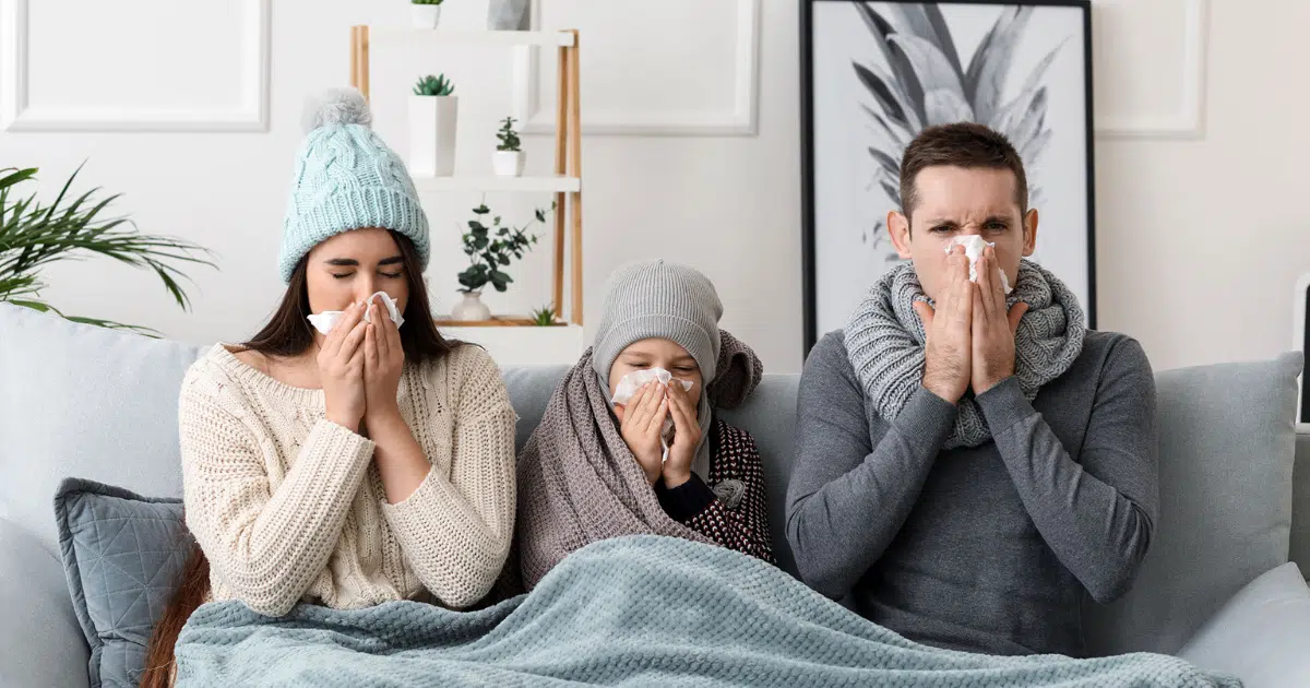 how long is the flu contagious